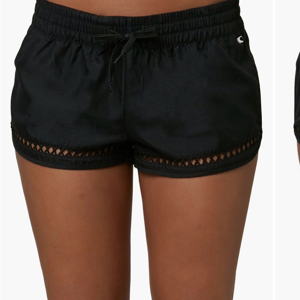 Women's Black Athletic Shorts